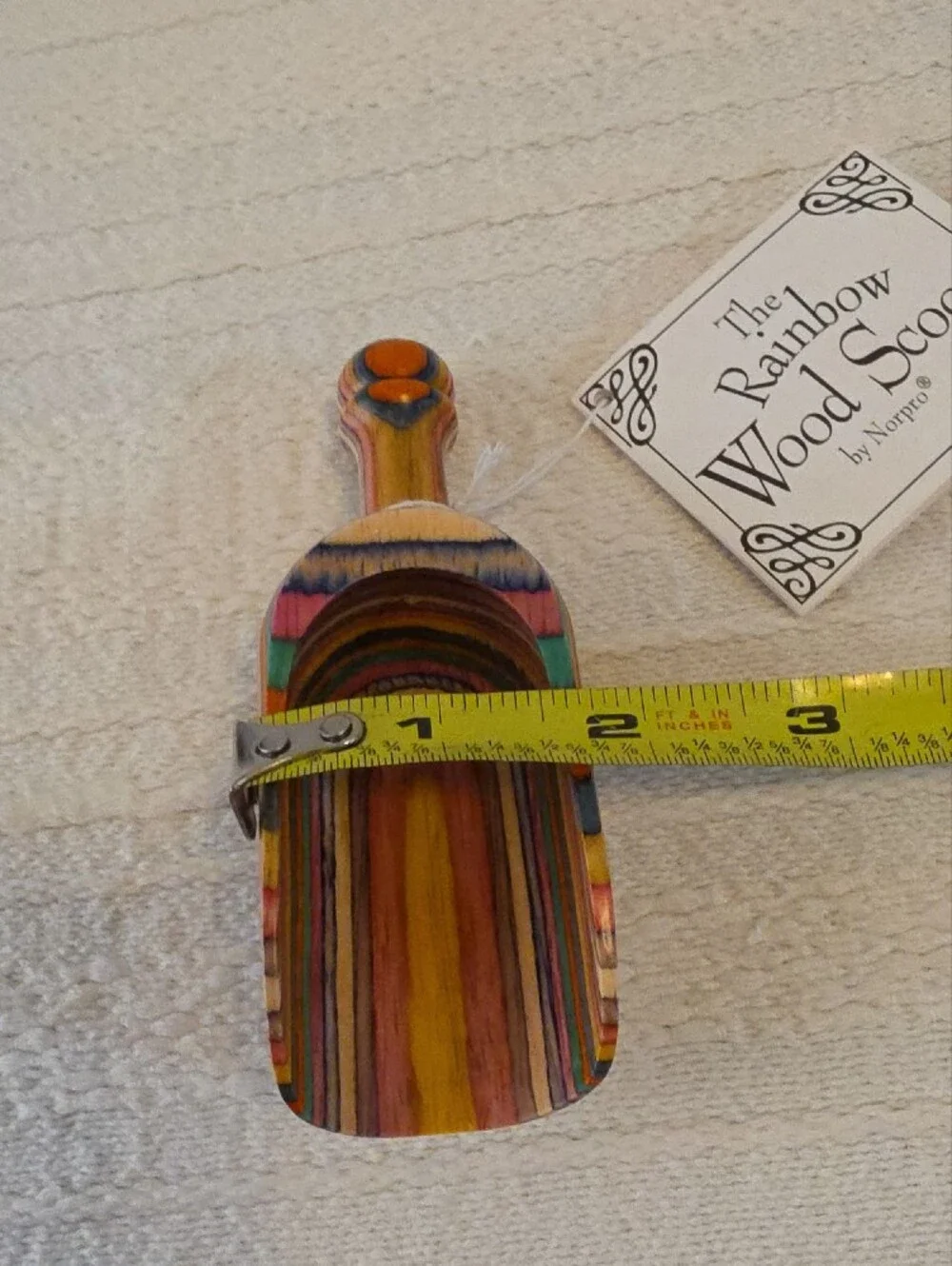 The Rainbow Wood Scoop By Norpro